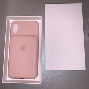 Apple smart battery charging case (sand pink)